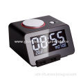 white Alarm Clock,with Dual-USB Charging Chargers,3.2inch LCD DisplayNew